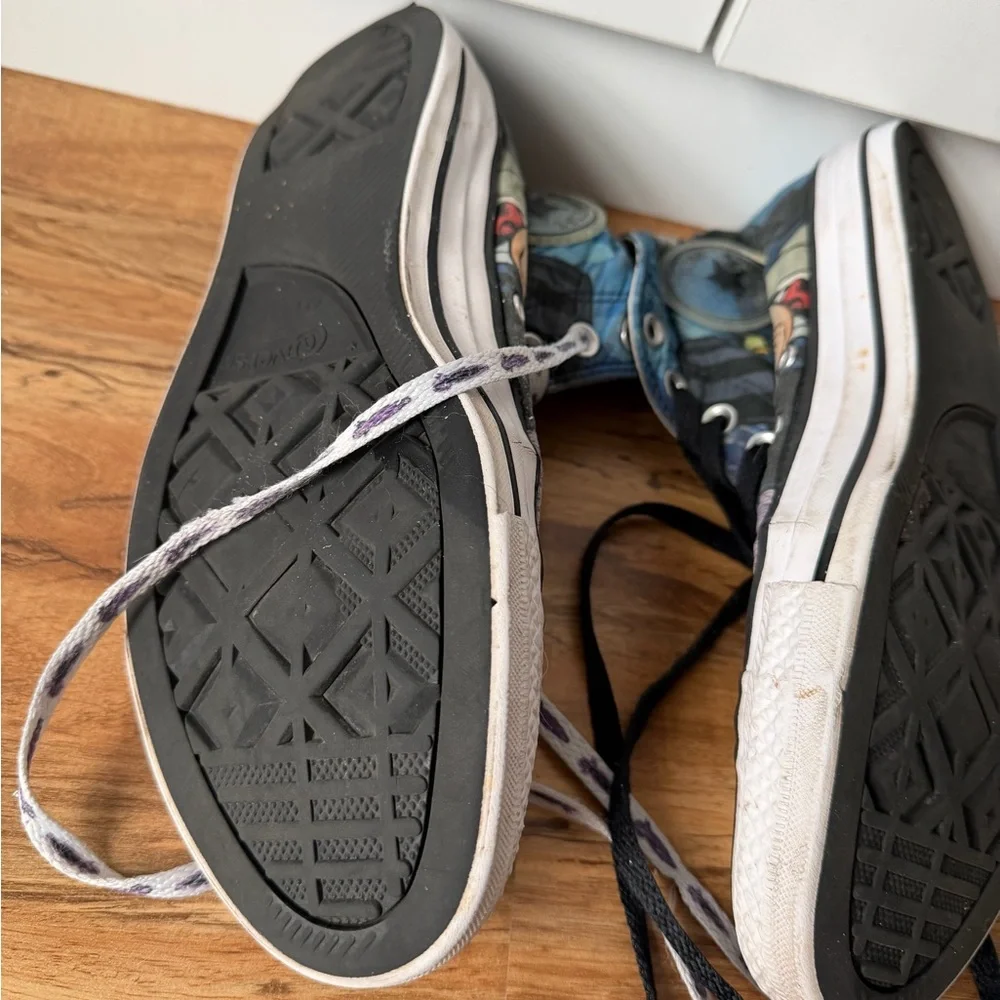 Converse Men’s Chuck Taylor Allstar Batman Penguin High Top Sneakers Size 8 - Picture 10 of 14